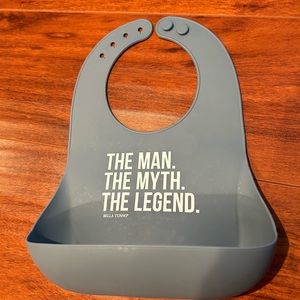 Bella Tunno “The man, the myth, the legend” silicone bib
